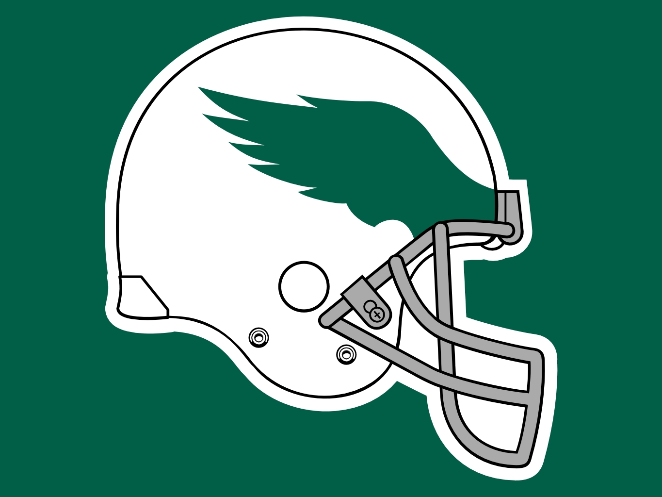Philadelphia Eagles - Old Helmet